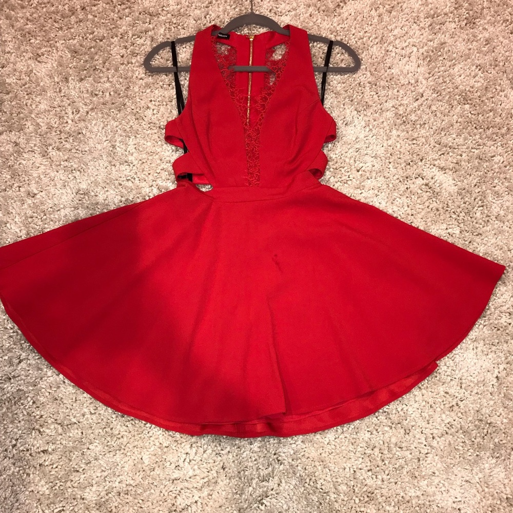 Bebe Red Dress